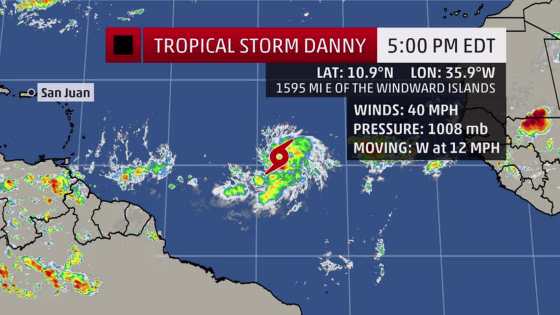 Image: Super Storm Danny 2015