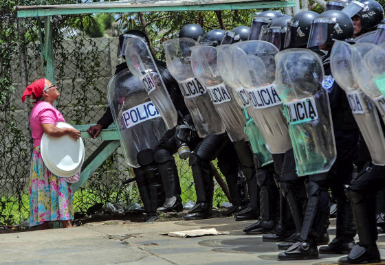 Image: Managua protests