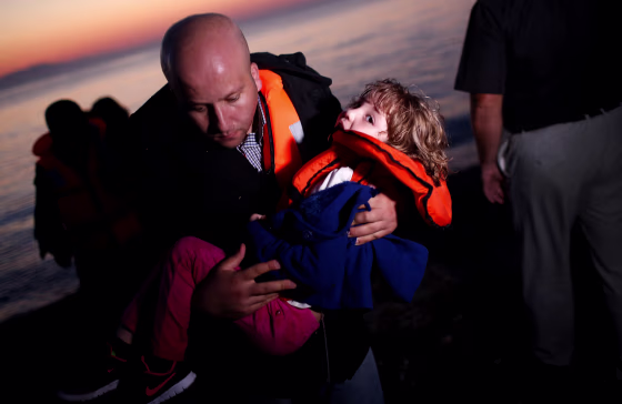 Image: Migrants Arrive On The Beaches Of Kos In Greece