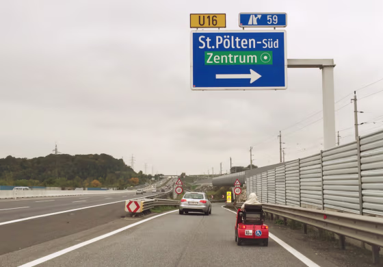 The speed limit on Austrian autobahns is 81mph.