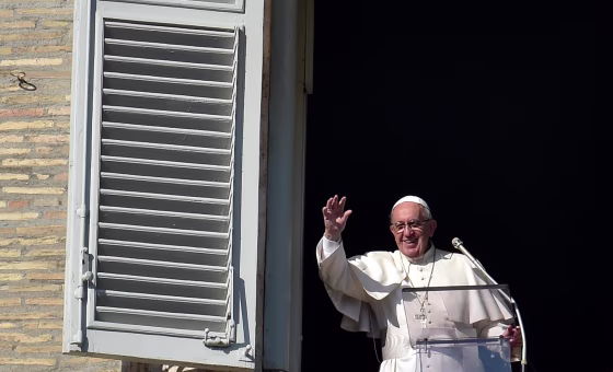 Image: Pope Francis' Angelus