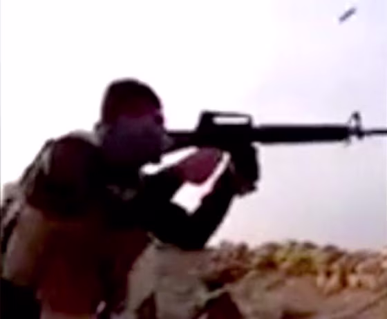IMAGE: Fighting near Ramadi