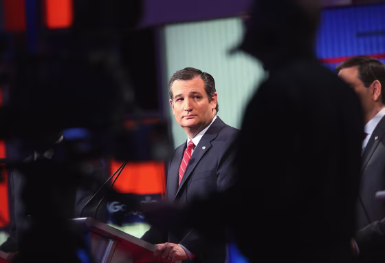 Image: Republican Presidential Candidates Debate In Iowa Days Before State's Caucus