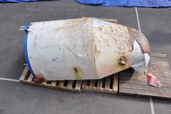 Image: North Korea rocket debris