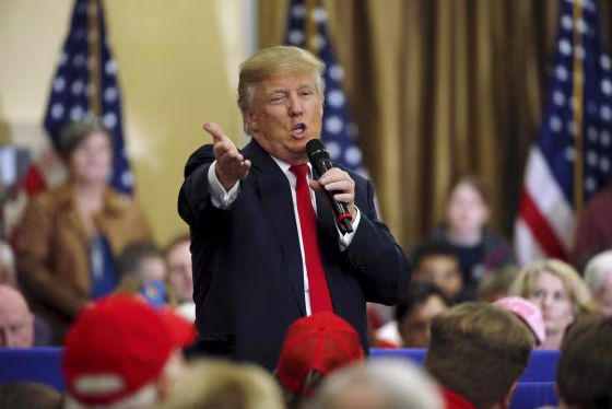 Image: Trump holds an event with supporters at Pawleys Plantation Golf and Country Club in Pawleys Island, South Carolina