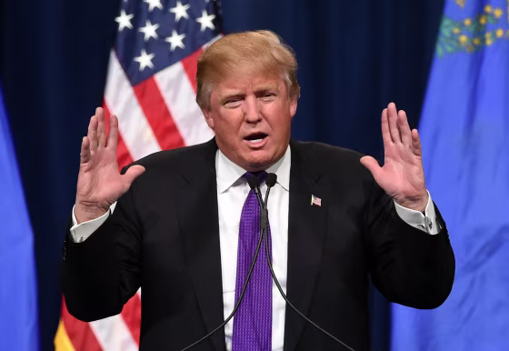Image: Donald Trump Hosts Nevada Caucus Night Watch Party In Las Vegas