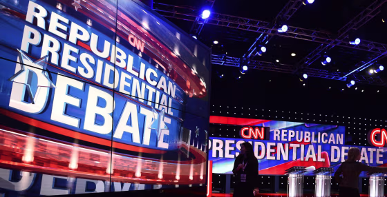 Image: CNN Hosts Republican Presidential Primary Debate in Houston, Texas, USA