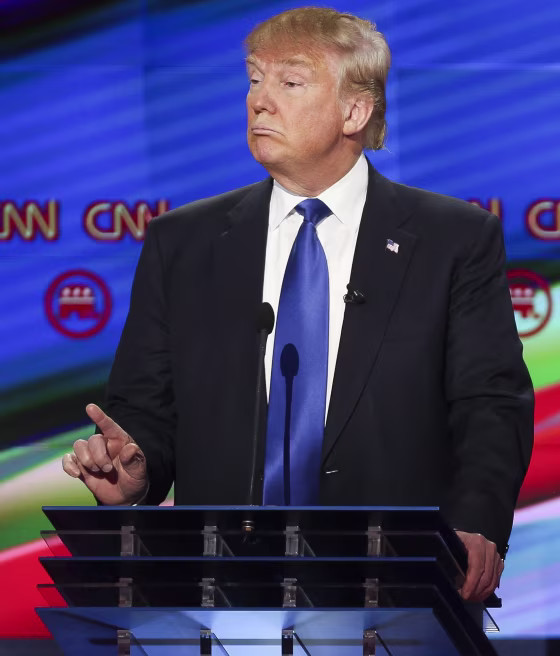 Image: CNN hosts the US Republican Presidential Primary Debate in Houston, Texas
