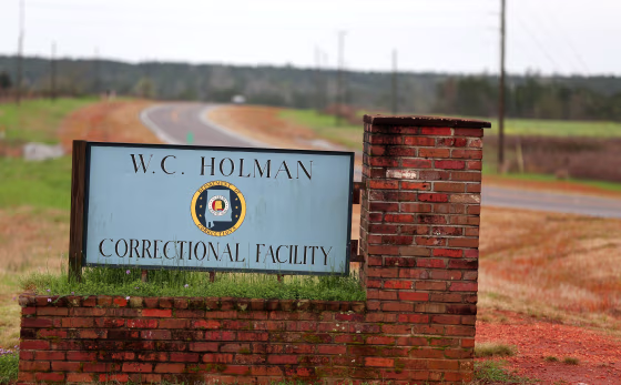 Image: Prison riot in Atmore, Ala., on March 12, 2016