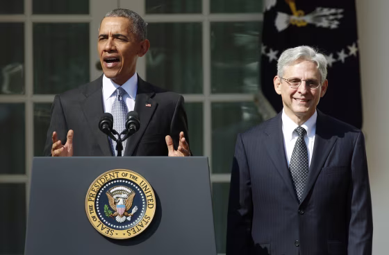 Image: U.S. President Obama announces Judge Garland as Supreme Court nominee at the White House in Washington