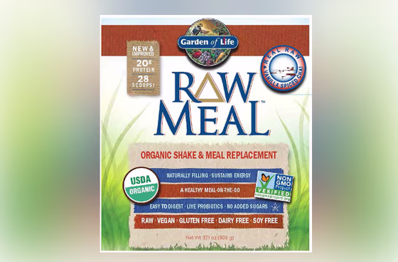 Image: Garden of Life Raw Meal Organic Shake