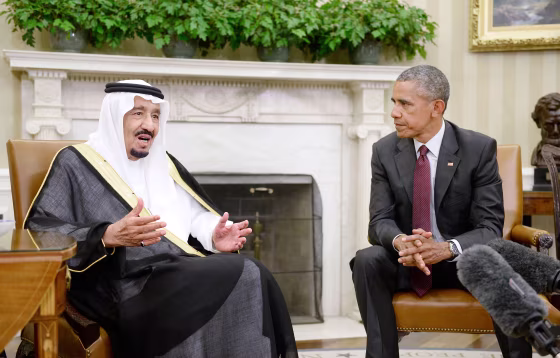Image: President Obama and Saudi King Salman