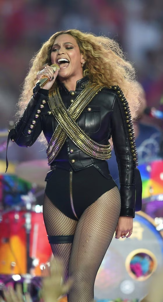 Image: Beyonce on Feb. 7, 2016