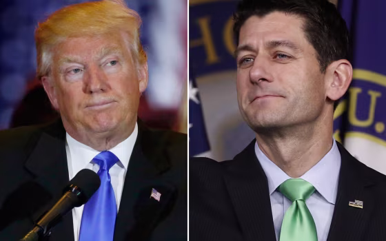 Image: Trum and Ryan