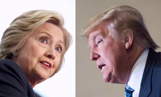 Image: FILES-US-VOTE-TRUMP-CLINTON