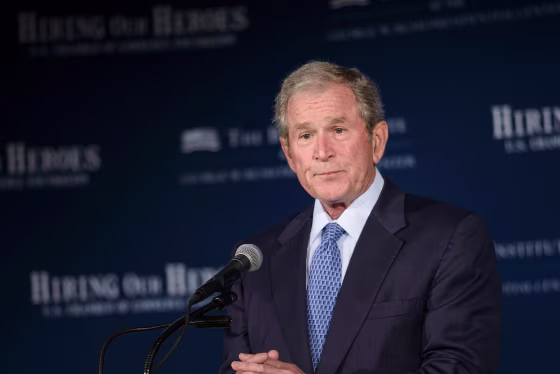 Image: FILES-US-VOTE-REPUBLICANS-TRUMP-BUSH