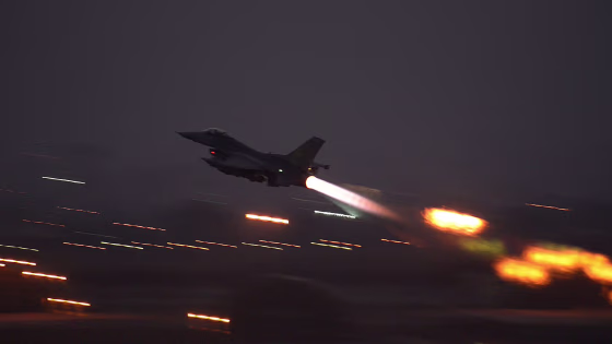 Image: An F-16 Fighting Falcon takes off from Incirlik Air Base, Turkey