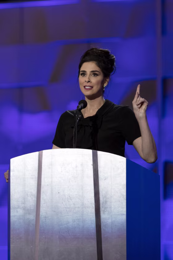 U.S.-PHILADELPHIA-DNC-SARAH SILVERMAN