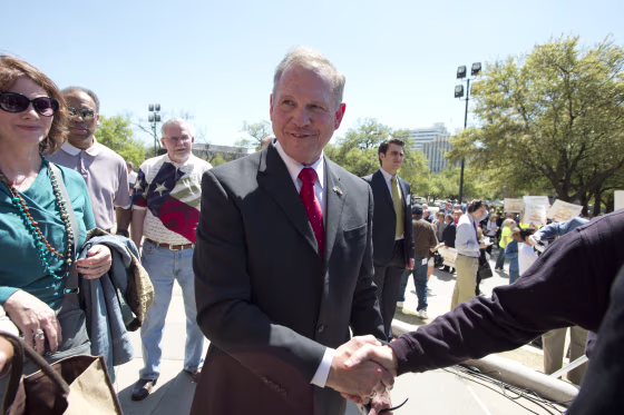 Alabama Chief Justice Roy Moore in Texas