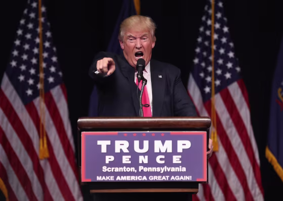 Image: Republican presidential candidate Donald Trump