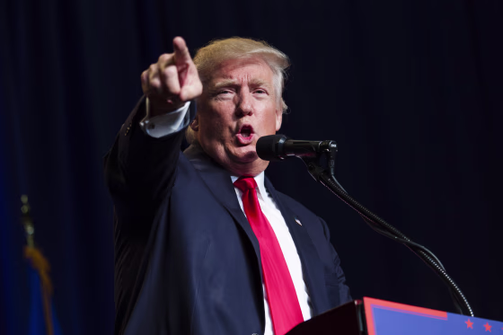 Republican Presidential Candidate Donald Trump