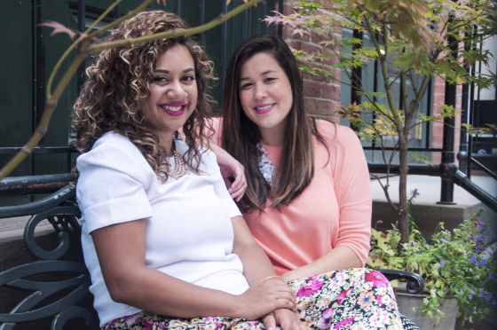Marah Lidey and Naomi Hirabayashi, co-founders of the Shine app