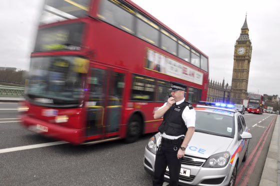 Image: Metropolitan Police officer