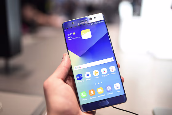 Image: Samsung announces global recall of Galaxy Note 7