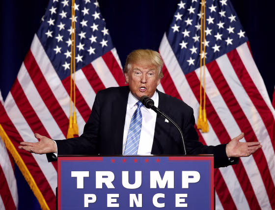 Image: Republican presidential candidate Donald Trump