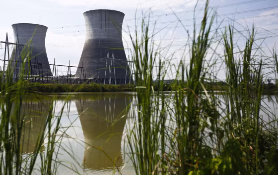 Image: Cooling towers at the Bellefonte Nuclear Plant