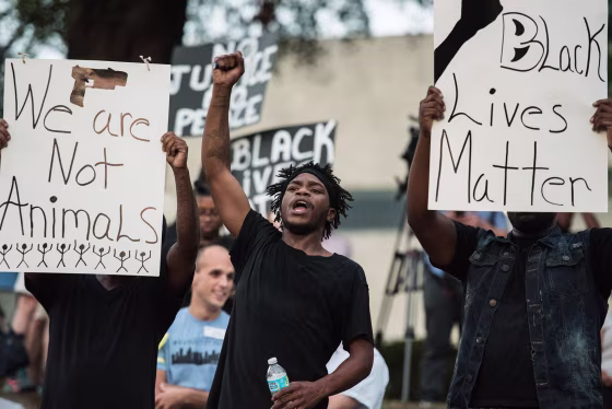 Image: Protests Break Out In Charlotte After Police Shooting