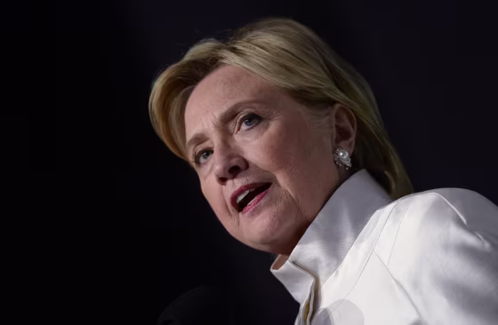 Image: Hillary Clinton Speaks at Congressional Black Caucus Dinner in DC
