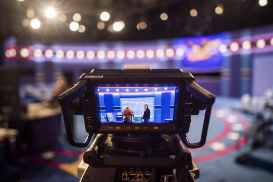 Image: Presidential Debate Between Donald Trump and Hillary Clinton in Saint Louis, Missouri