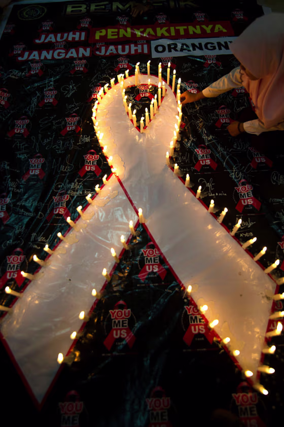 INDONESIA-HEALTH-AIDS