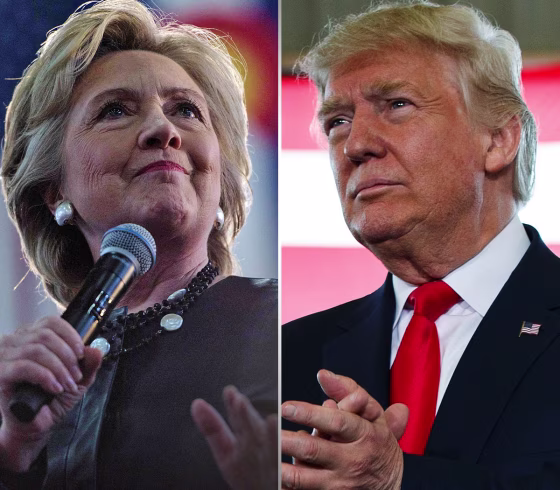 Hillary Clinton and Donald Trump