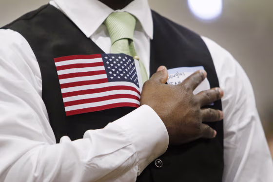 Naturalization ceremony