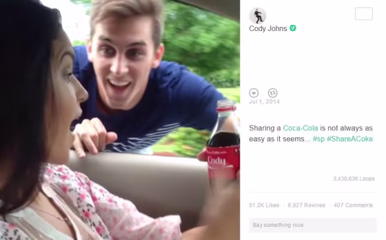 Cody Johns Coke Vine