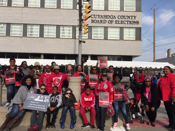 sister stroll to the polls cleveland
