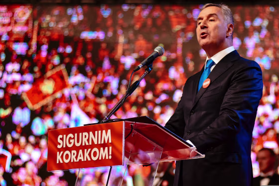 Image: Montenegrin Prime Minister Milo Djukanovic
