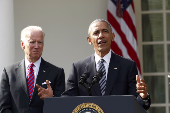 Image: U.S. President Obama delivers statement on U.S. presidential election results from the White House in Washington