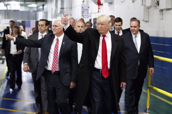 Image: Donald Trump, Mike Pence