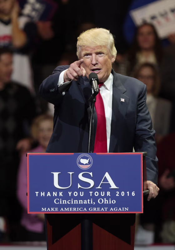 Image: President-elect Donald Trump Thank You Tour 2016