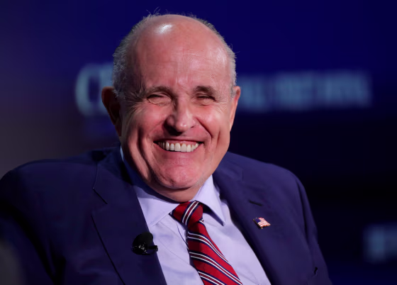 Image: Rudy Giuliani, vice chairman of the Trump Presidential Transition Team, speaks in Washington.