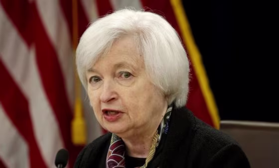 Federal Reserve Chair Janet Yellen holds a news conference in Washington