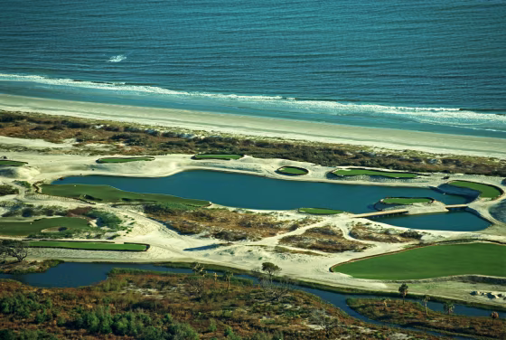 Aerial View Of The Kiawah Island Golf Resort