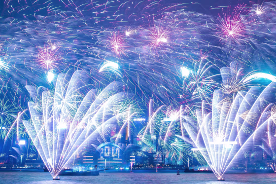 Image: Hong Kongers Countdown To The New Year