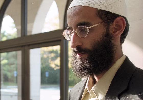 Image: Anwar Al-Awlaki at Dar al Hijrah Mosque on Oct. 4, 2001 in Falls Church, Virginia.
