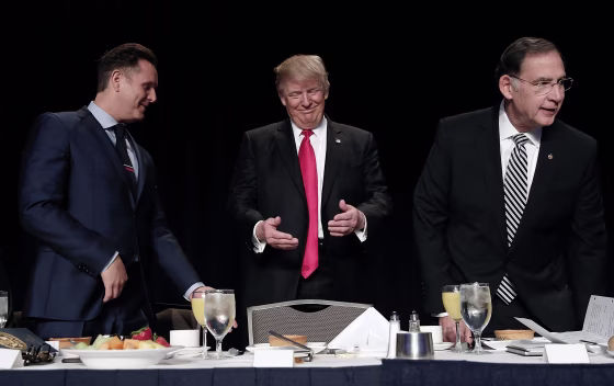 Image: President Trump Attends National Prayer Breakfast