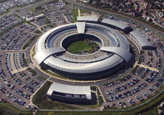 Image: Britain's Government Communications Headquarters (GCHQ) in Cheltenham, Gloucestershire.