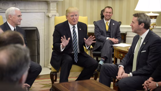 Image: President Trump meets with the Republican Study Committee